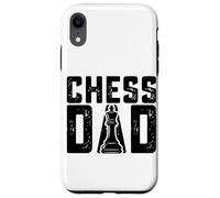 Chess Dad Funny Chess Player Padre Carcasa para iPhone XR