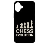 Chess Evolution Pawn to King Progression Juego de Mesa Carcasa para iPhone 16 Plus