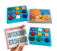 Chess Game - ABS Chess Board Game, Chesss Board Games, 9-Colors Interactive Family Learning Toys, Chesss Games Set For Boys Girls Holiday Birthday Christmas Children Friends Ages 3-8