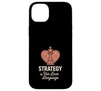 Chess Girl Jaque Mate como una Chica Reina Estrategia Poder Carcasa para iPhone 14 Plus