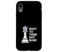 Chess Girl Jaque Mate como una Chica Reina Estrategia Poder Carcasa para iPhone XR