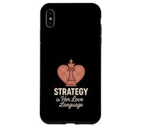Chess Girl Jaque Mate como una Chica Reina Estrategia Poder Carcasa para iPhone XS MAX