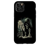 Chess Grim Reaper Skull Jaque mate, amante del ajedrez gótico Carcasa para iPhone 11 Pro