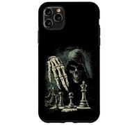 Chess Grim Reaper Skull Jaque mate, amante del ajedrez gótico Carcasa para iPhone 11 Pro Max