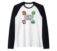 Chess Is A Sea of Misery Funny Board Gamer Camiseta Manga Raglan