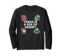 Chess Is A Sea of Misery Funny Board Gamer Manga Larga