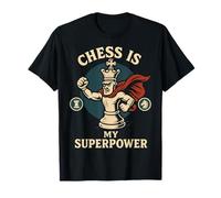 Chess Is My Superpower - Juego de Mesa Divertido para Jugadores de ajedrez Camiseta