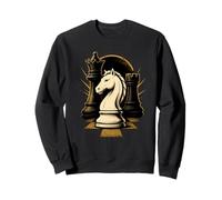 Chess Knight Queen Rook - Jugador de Juego de Mesa Sudadera