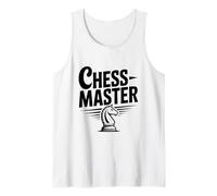 Chess Master Knight se Mueve para Jugadores de ajedrez apasionados Camiseta sin Mangas