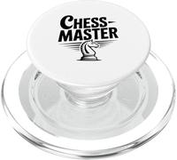 Chess Master Knight se Mueve para Jugadores de ajedrez apasionados PopSockets PopGrip para MagSafe