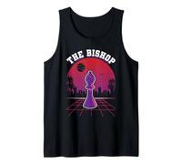 Chess Piece The Bishop - Disfraz Divertido de Halloween a Juego Camiseta sin Mangas
