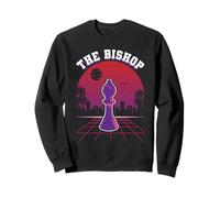Chess Piece The Bishop - Disfraz Divertido de Halloween a Juego Sudadera