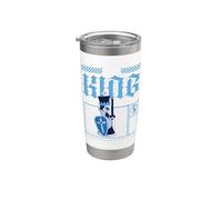 Chess Piece The King - Disfraz divertido de Halloween a juego para la familia Vaso térmico de acero inoxidable de doble pared