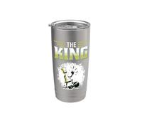 Chess Piece The King - Disfraz divertido de Halloween a juego para la familia Vaso térmico de acero inoxidable de doble pared