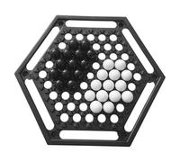 Chess Set, Educational Table Games, 9.84x9.84in Fun Marble Chess Board, Classic Strategy Game, Children’s Table Game for Chinese New Year, Valentine’s Day