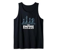 Chess The Empire juega Black Power Move Juego de estrategia Ganar Camiseta sin Mangas