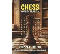 Chess Word Search Puzzle Book:: 50+ Easy to Read Print Games for Adults & Seniors | Strategies, Openings, Famous Players