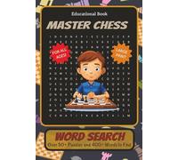 Chess Word Search Puzzle Book: Word Searches with Easy to Read Print about Chess, Chess Strategy, Chess Moves and More | 6x9 Inches, 110 pages | 50+ ... Gift for Vacations, Holidays and Free Times