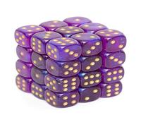 Chessex Borealis Light Green Luminary D6 12mm Dice Set CHX2798 (Importación USA)