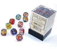 Chessex Nebulosa 12mm d6 Nocturnal/Azul w/Luminary Dice Block (Importación USA)
