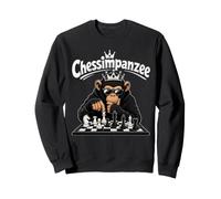 Chessimpanzee - Chimpancé Divertido Jugando al ajedrez Sudadera