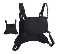 Chest Bag for Men, Waterproof Vest Pouch, Lightweight Running Bag, Sports Storage Bags, Vest Chest Pack with Pocket Design, for Phone Sports Outdoor Workout Hiking Cycling Fishing Travel Jogging Use