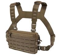 Chest Bag, Sports Bag, Fanny Pack, Backpack Vest, Lightweight and Adjustable Design, Multi-Pocket Storage, Ideal for Hiking, Hunting, Gym, Fishing, Climbing, Black/Brown/Green, marrón, Ver descripción