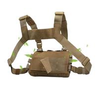 Chest Bag, Sports Pack, Vest Backpack, Lightweight Adjustable Design, Multi-Pocket Utility Storage, for Hiking, Camping, Hunting, Fishing, Gym, Climbing, Beach, Urban, Daily Outdoor Use