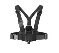 Chest Camera Mount, Compatible con Insta360 X5 arnés de Correa for el Pecho POV Accesorio de cámara de acción con Soporte for Vista en Primera Persona