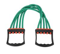 Chest Expander Portable Durable Sturdy Ergonomic Elastic Arm Strength Trainer Green