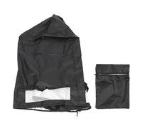 Chest Freezer Cover | Oxford Cloth Particle & Water Cover with Zipper | Fits 5.0 Cubic Feet Freezers 28x23x34 Inches | Windproof Drawstring for Outdoor/Indoor Use