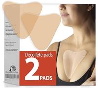 Chest Pad by DoSensePro: Invisible Decollete Pad for Cleavage Wrinkle Prevention - Results After 1st Use. Hypoallergenic Anti-Wrinkles Patch, Reusable Anti-Aging Sticker to Prevent Lines