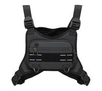 Chest Pouch for Men, Outdoor Running Vest Bag, Waterproof Adjustable Fit, Secure Phone and Gear Storage, Lightweight Design for Cycling Hunting Travel Workout Jogging Use