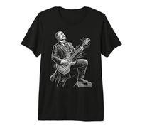 Chester A Arthur Guitarra Camiseta Premium