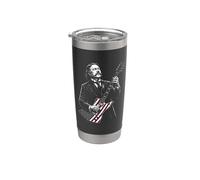 Chester A Arthur Guitarra Vaso térmico de acero inoxidable de doble pared