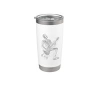 Chester A Arthur Guitarra Vaso térmico de acero inoxidable de doble pared