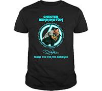 Chester Bennington tee Single Tour Women Men T-Shirt Black L