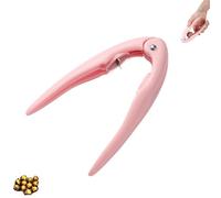 Chestnut Peeler, Prideous Chestnut Peeler Tool, Made Of Stainless Steel & Non-Slip Handle, for Holiday Cooking and Kitchen Use (Pink)