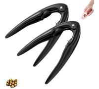 Chestnut Peeler, Prideous Chestnut Peeler Tool, Made Of Stainless Steel & Non-Slip Handle, for Holiday Cooking and Kitchen Use (Two black)