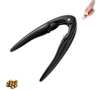 Chestnut Peeler, Prideous Chestnut Peeler Tool, Made Of Stainless Steel & Non-Slip Handle, for Holiday Cooking and Kitchen Use (Black)