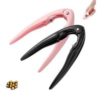 Chestnut Peeler, Prideous Chestnut Peeler Tool, Made Of Stainless Steel & Non-Slip Handle, for Holiday Cooking and Kitchen Use (Pink+Black)