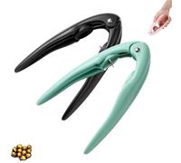 Chestnut Peeler, Prideous Chestnut Peeler Tool, Made Of Stainless Steel & Non-Slip Handle, for Holiday Cooking and Kitchen Use (Black+Green)