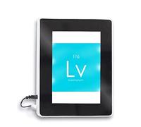 Chestry Elements - Lámpara de espejo mágico de metal pobre Livermorium, marco de fotos multifunción