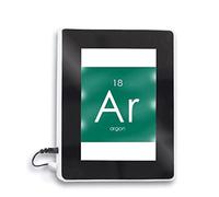 Chestry Elements - Lámpara de espejo mágico para mesa de período, diseño de argón y argón