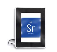 Chestry Elements - Mesa de época alcalina de metal terrestre estroncio Sr mágico espejo lámpara marco de fotos multifunción