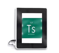 Chestry Elements Period Table Halógenos Elemento Tennessine Ts Espejo Mágico Lámpara Marco de Fotos Multifunción