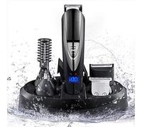 CheungLee - Cortapelos para barba, afeitadora eléctrica profesional, uso personal, recargable, con precisión, multifuncional, para afeitar, kit de aseo