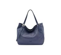 Cheval Firenze Bolso de hombro amanecer, piel auténtica Made in Italy, azul oscuro, M