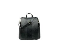 Cheval Firenze Mochila Amanda, piel auténtica, fabricada en Italia, Negro , M