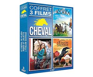Cheval n° 2 - Coffret 3 films : Le cheval de Klara + Rodéo et Juliette + L'étalon sauvage [Francia] [DVD]